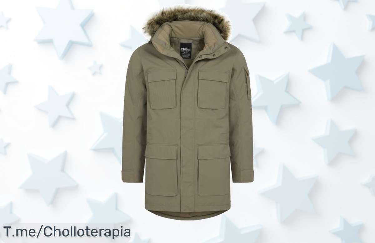 Prepárate para el invierno con el abrigo Jack Wolfskin Glacier Canyon Parka: ultra cálido y moderno, ¡ofertón nunca visto! Date prisa y compra ahora antes de que se agote.