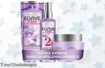 Recupera la vida de tu cabello con el cofre L'Oreal Elvive a precio loco: hidratación 72h, brillo y cuerpo en un solo kit ¡Oferta limitada, actúa ya!