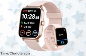 Reloj inteligente con Alexa a un precio loco, 100+ modos deportivos y monitor de sueño ¡Aprovecha este ofertón único! Compra ya antes que se acabe la oferta