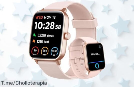 Reloj inteligente con Alexa a un precio loco, 100+ modos deportivos y monitor de sueño ¡Aprovecha este ofertón único! Compra ya antes que se acabe la oferta