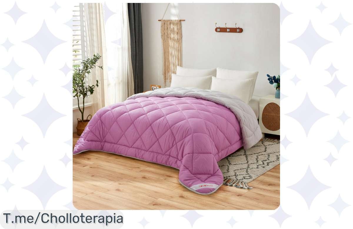 Renueva tu descanso con el edredón nórdico Novotextil, suavidad y calidez a un precio loco. ¡Aprovecha este super chollo antes que se agote, compra ya!