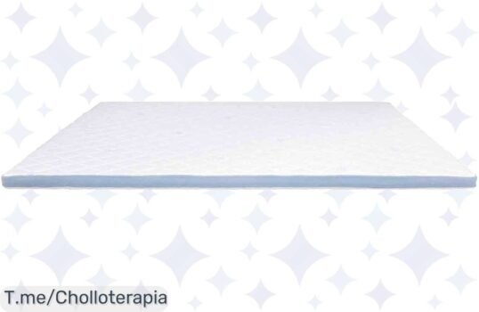 Renueva tu descanso con el sobrecolchón termorregulador: calidad y frescura a un precio loco Mejora tus noches ahora mismo, ¡oferta limitada que no puedes dejar pasar!
