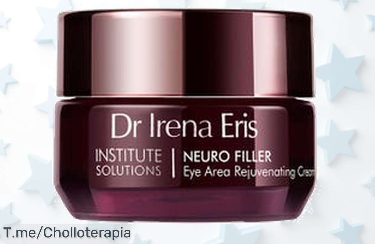 Revitaliza tu mirada con el contorno de ojos DR IRENA ERIS, un ofertón antiarrugas que transforma tu piel. ¡No esperes más y aprovecha este descuento brutal antes de que se acabe!