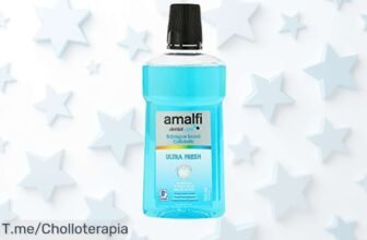 Revitaliza tu sonrisa con Enjuague Bucal Amalfi Ultrafresh: limpieza profunda y aliento fresco a un precio loco ¡No te lo pierdas, stock limitado!