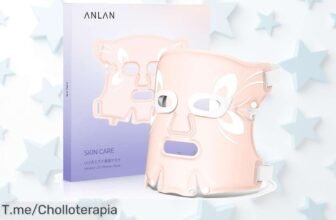 Revive tu piel con la ANLAN Máscara de Belleza LED: 5 colores mágicos para una hidratación y rejuvenecimiento espectaculares ¡Aprovecha este super chollo antes que se acabe!