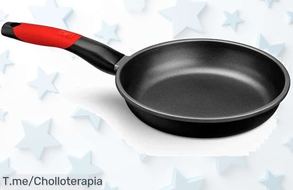 Revoluciona tu cocina con la sartén antiadherente más ligera y cómoda ¡Cocina como un chef! Aprovecha este ofertón limitado antes de que se agote.