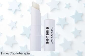 Salva tus labios con el nuevo Sensilis Hydraction: hidratación total gracias a su 5% de manteca de karité ¡No pierdas esta oferta única y aprovecha este chollo limitado!