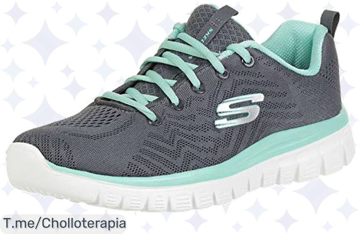 Skechers Graceful: ¡Oferta nunca vista! Zapatillas ligeras y cómodas que transformarán tus pasos. Aprovecha este super chollo antes de que se agoten, te lo mereces.