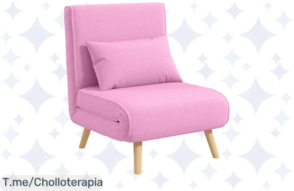 Sofá cama HOMCOM a precio loco: tapizado en lino, respaldo ajustable y almohada suave. Super chollo para tu hogar, ¡aprópiate de esta oferta única antes que se agote!