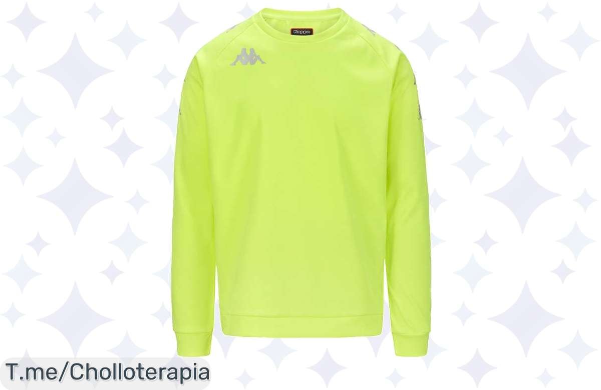 Sudadera Kappa para Hombre: Super chollo de comodidad que no querrás dejar pasar, luce increíble mientras ahorras. ¡Compra ahora antes de que se agote!