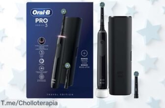 Transforma Tu Sonrisa Con El Cepillo Eléctrico Oral-B Pro Series 3 A Un Precio Loco, ¡Di Adiós A La Placa Y Aprovecha Este Ofertón Limitado Antes De Que Se Acabe!