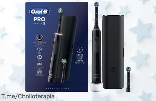 Transforma Tu Sonrisa Con El Cepillo Eléctrico Oral-B Pro Series 3 A Un Precio Loco, ¡Di Adiós A La Placa Y Aprovecha Este Ofertón Limitado Antes De Que Se Acabe!