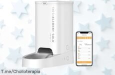 Transforma la hora de comer de tu mascota con el comedero automático PETKIT y controla 10 comidas al día desde tu móvil, ¡aprovecha este ofertón único antes que se acabe!