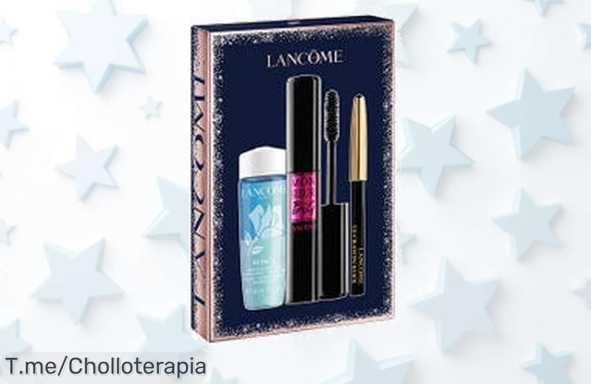 ¡Transforma tu Navidad con el Cofre Monsieur LANCOME! Un set mágico para brillar en fiestas a un precio loco. Aprovéchalo ya, la oferta es solo por tiempo limitado.
