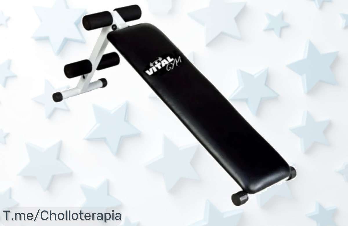 Transforma tu abdomen con el Banco Addominales Vital Gym: super chollo para un cuerpo de ensueño. ¡Aprovecha esta oferta limitada y compra ya antes de que se agote!