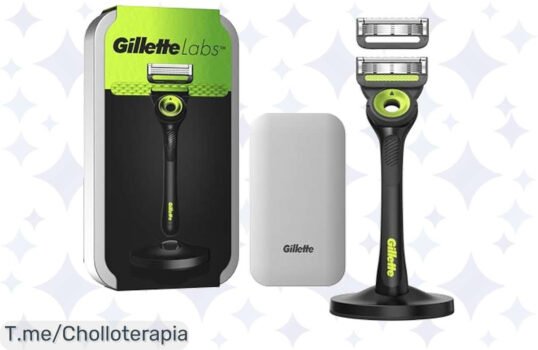 Transforma tu afeitado con GilletteLabs: exfoliación suave y cuchillas adaptables para una piel perfecta ¡Aprovecha este ofertón único antes que se acabe!