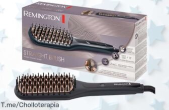 Transforma tu cabello en segundos con el cepillo alisador Remington a un precio loco: controla el encrespamiento y deslúmbrate ¡Hazlo tuyo ya antes que se acabe!