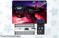 Transforma tu coche en una discoteca con las Luces LED Govee: ¡16 millones de colores y control desde el móvil! Aprovecha este ofertón exclusivo antes que se agote