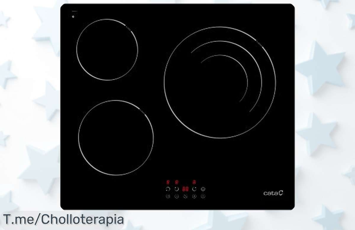 Transforma tu cocina con la Cata Placa Vitrocerámica TZD 603/G, ahora a un precio loco y con características nunca vistas. ¡Aprovecha este super chollo antes de que se agote!