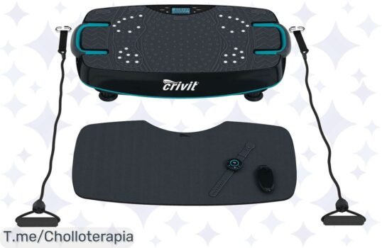 Transforma tu cuerpo y diviértete con la plataforma vibratoria de 200 W, un super chollo que no puedes dejar escapar ¡Haz clic ahora antes que se agote!