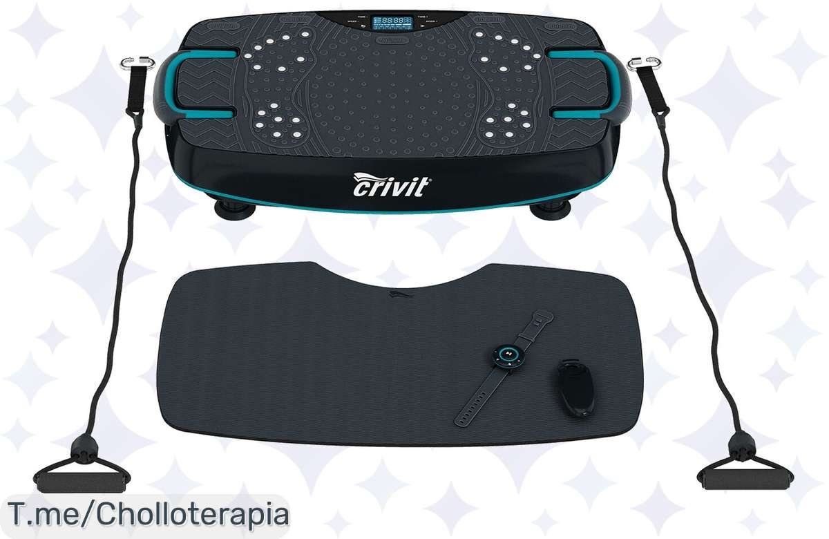 Transforma tu cuerpo y diviértete con la plataforma vibratoria de 200 W, un super chollo que no puedes dejar escapar. ¡Haz clic ahora antes que se agote!