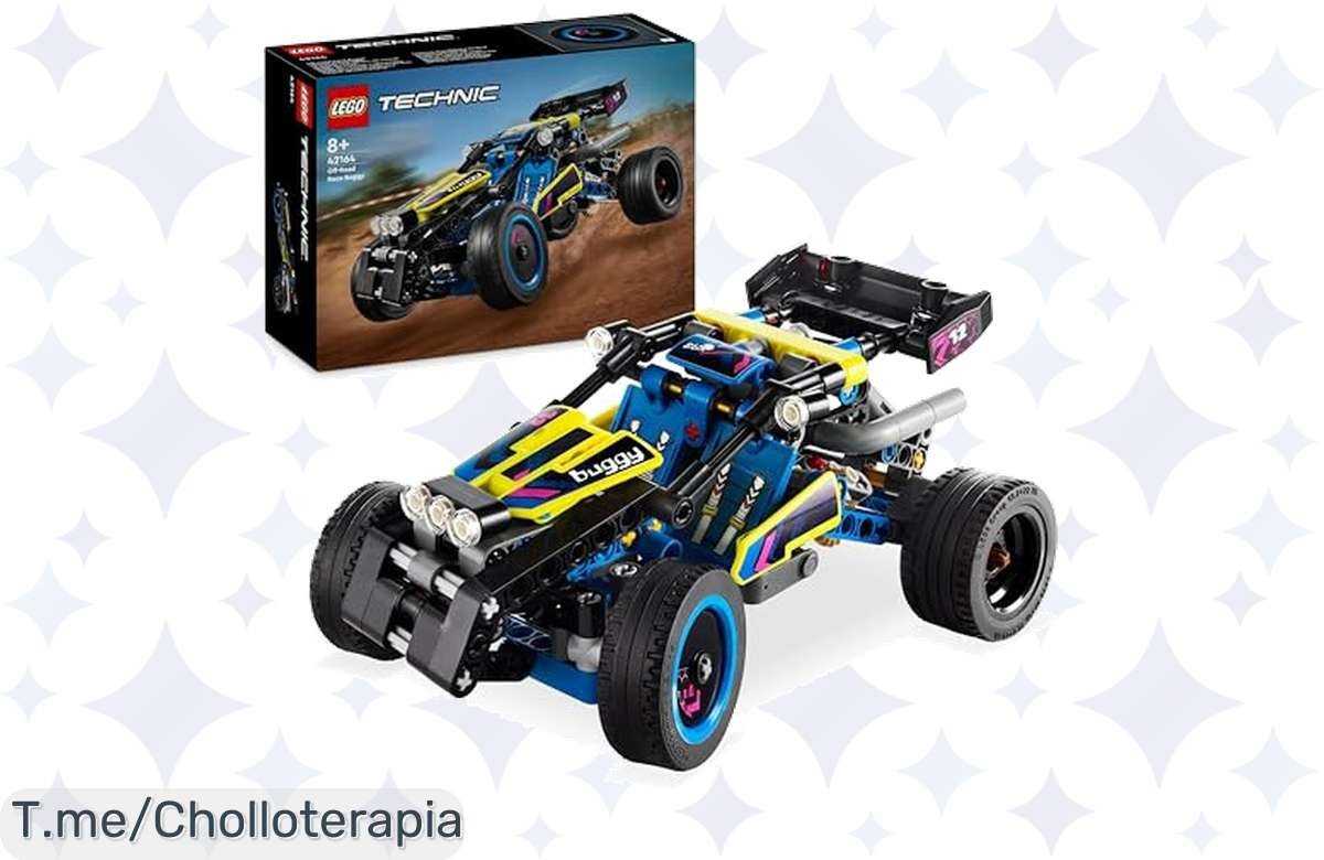 Transforma tu diversión con el Lego Technic Buggy de Carreras, un super chollo para aprender mientras juegas. ¡No pierdas esta oportunidad única, solo por tiempo limitado!