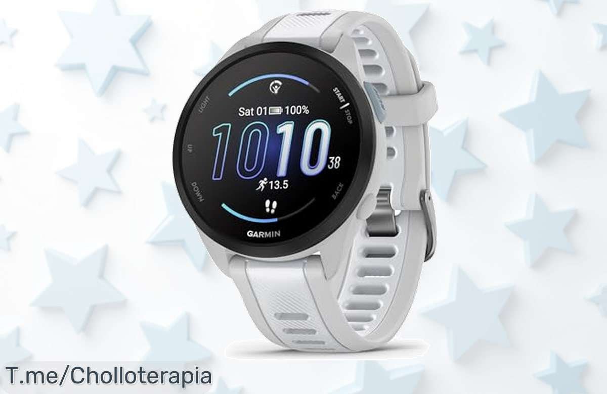 Transforma tu entrenamiento con el Garmin Forerunner 165: super chollo con GPS y pantalla AMOLED. Entrena como un pro, ¡aprovecha esta oferta única antes que se acabe!