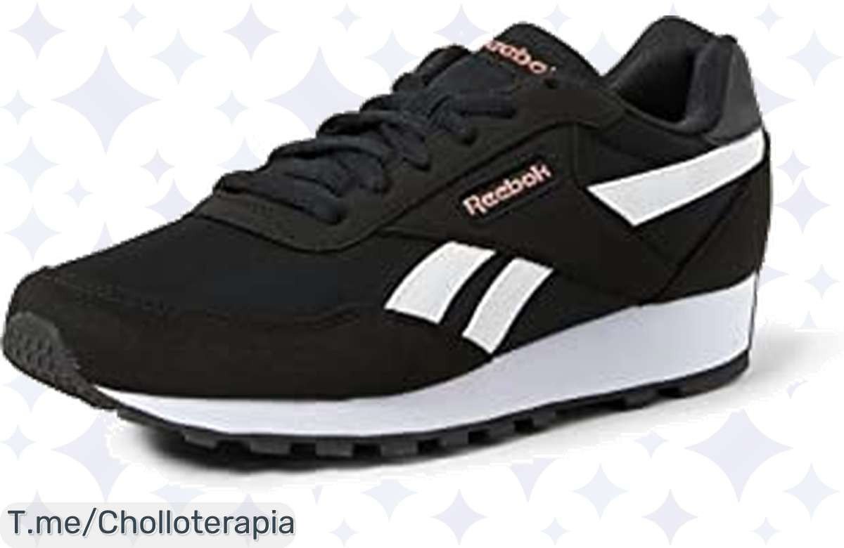 Transforma tu estilo con las Reebok Rewind Run, el ajuste perfecto y cordones personalizables que te mantienen cómodo. ¡No dejes pasar este ofertón antes de que se agoten!