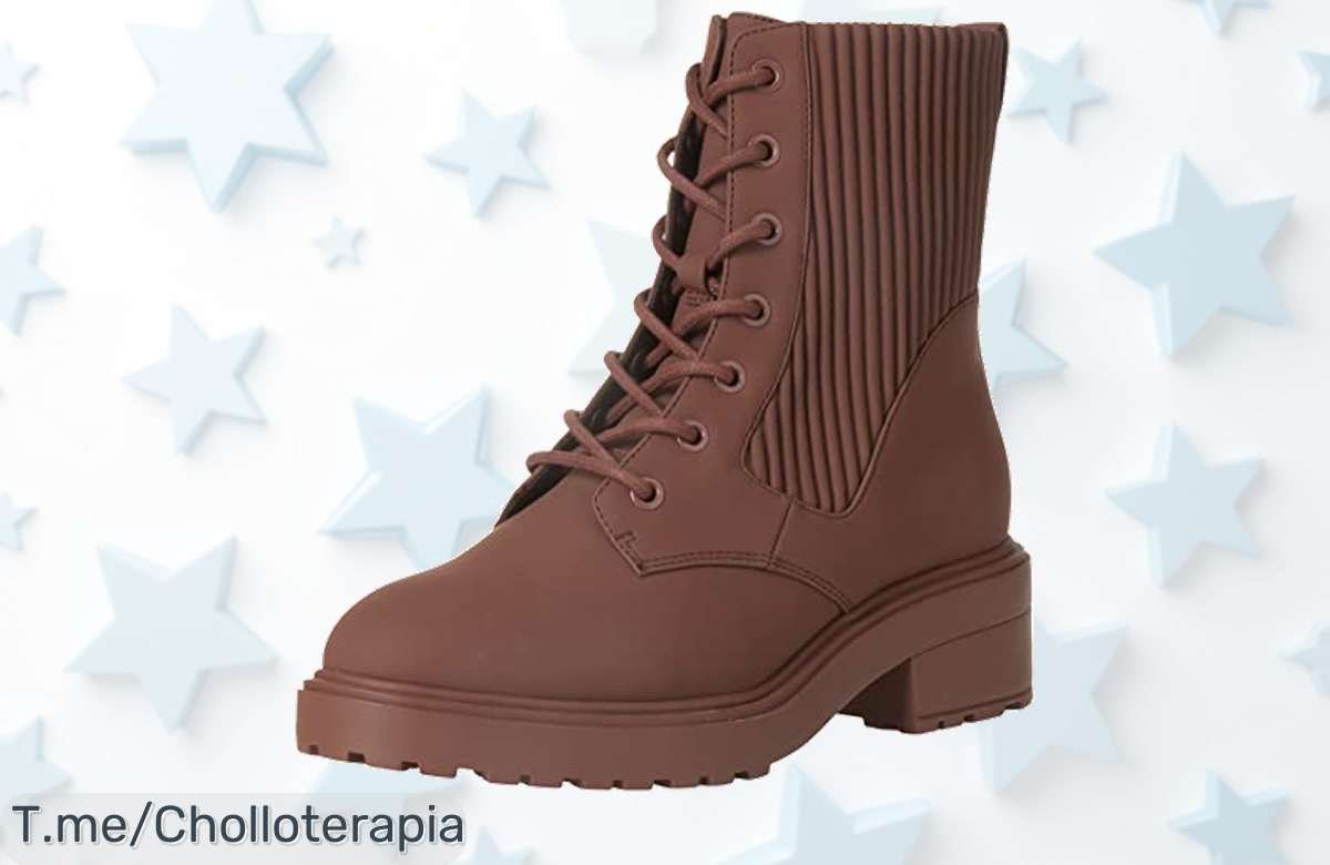 Transforma tu estilo con las botas de combate más cómodas y antideslizantes del mercado. ¡No te pierdas este super chollo! Compra ya antes de que se agoten.