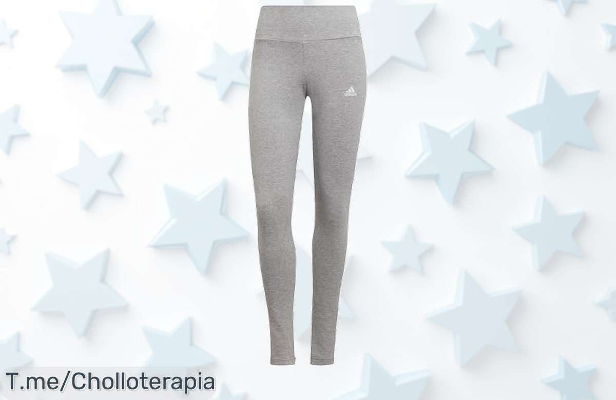 Transforma tu figura con las Leggings adidas Essentials que te mantienen fresca todo el día, ¡aprovecha este super chollo antes de que se agote!
