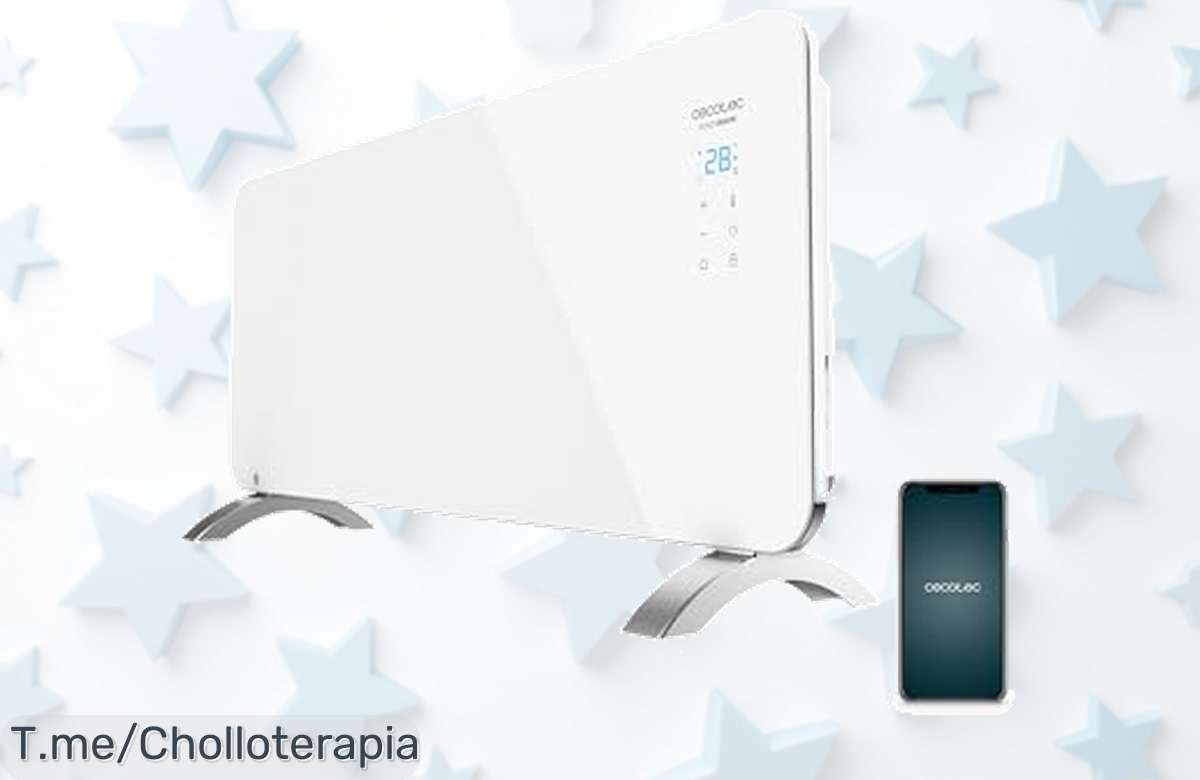 Transforma tu hogar con el Cecotec Radiador Eléctrico: calor instantáneo, control total y seguridad para tus peques a un precio loco. ¡Compra ahora antes de que se agoten!
