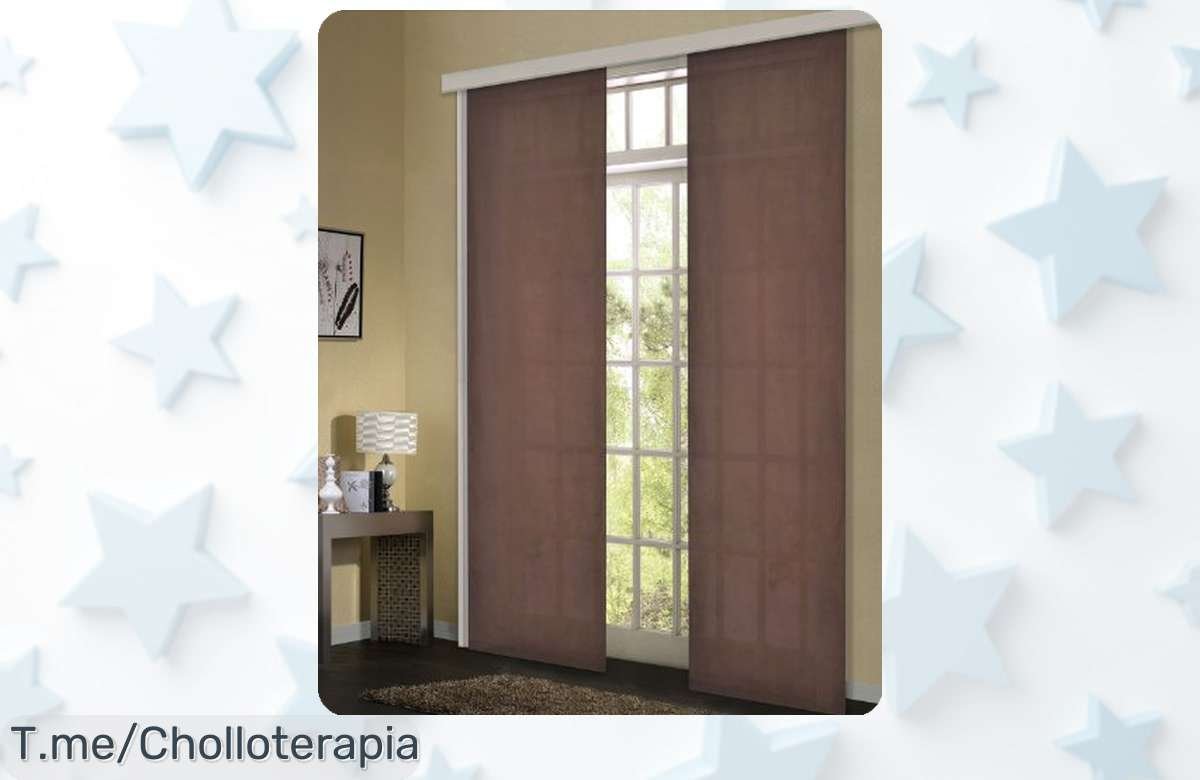Transforma tu hogar con el Gardinenbox Panel Japonés en marrón, ¡super chollo! Fácil de limpiar y resistente al calor. Oferta limitada, compra ya antes que se agoten.