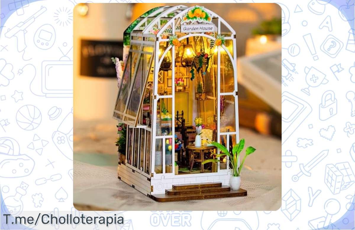 Transforma tu hogar con el Mojino Book Nook, la mini casa de muñecas iluminada que hará volar tu imaginación a un precio loco. ¡Aprovecha este ofertón limitado ya!