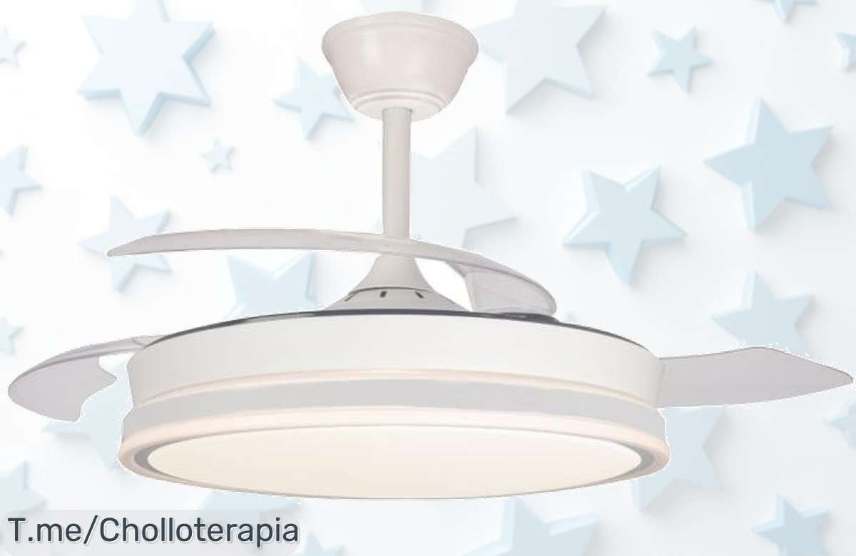 Transforma tu hogar con el Ventilador PITIJOPO: motor ultra silencioso y luz regulable a un precio loco. ¡Aprovecha este ofertón antes de que se agoten!