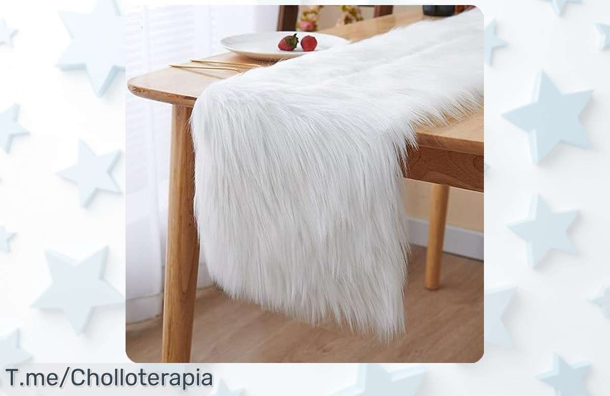 Transforma tu hogar con el camino de mesa moderno que todos quieren, ¡descuento brutal solo por tiempo limitado! No te lo pierdas y ahorra a lo grande ahora mismo.