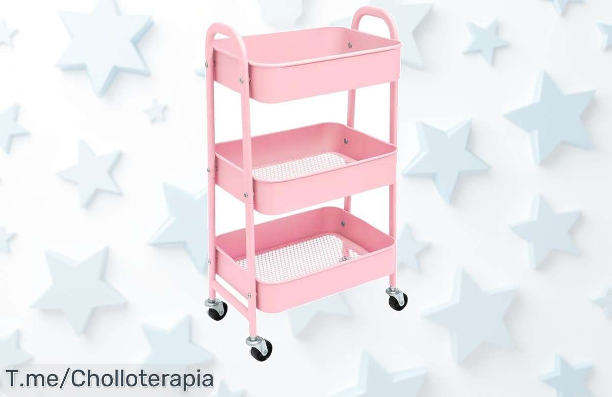 Transforma tu hogar con la Estantería Metálica Modular, 4 baldas robustas que soportan hasta 100Kg cada una. ¡Aprovecha este chollo único antes de que se agote!