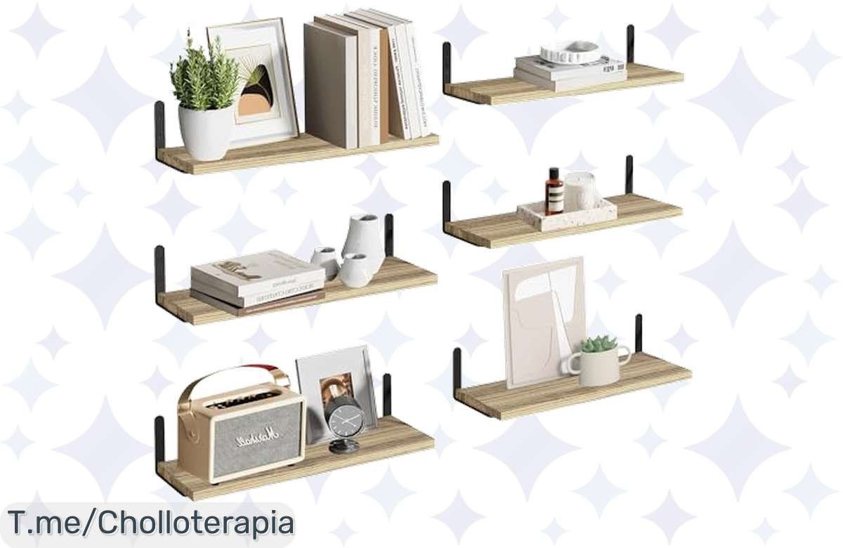 Transforma tu hogar con la estantería Uptyia: 6 niveles de estilo a un precio loco, solo por tiempo limitado. ¡No dejes pasar este ofertón y compra ya!