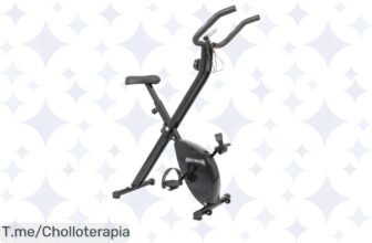 Transforma tu hogar en un gimnasio con la Sportinator Bicicleta Estática Plegable, ideal para cuidar tu salud ¡Aprovecha este super chollo y mejora hoy mismo!