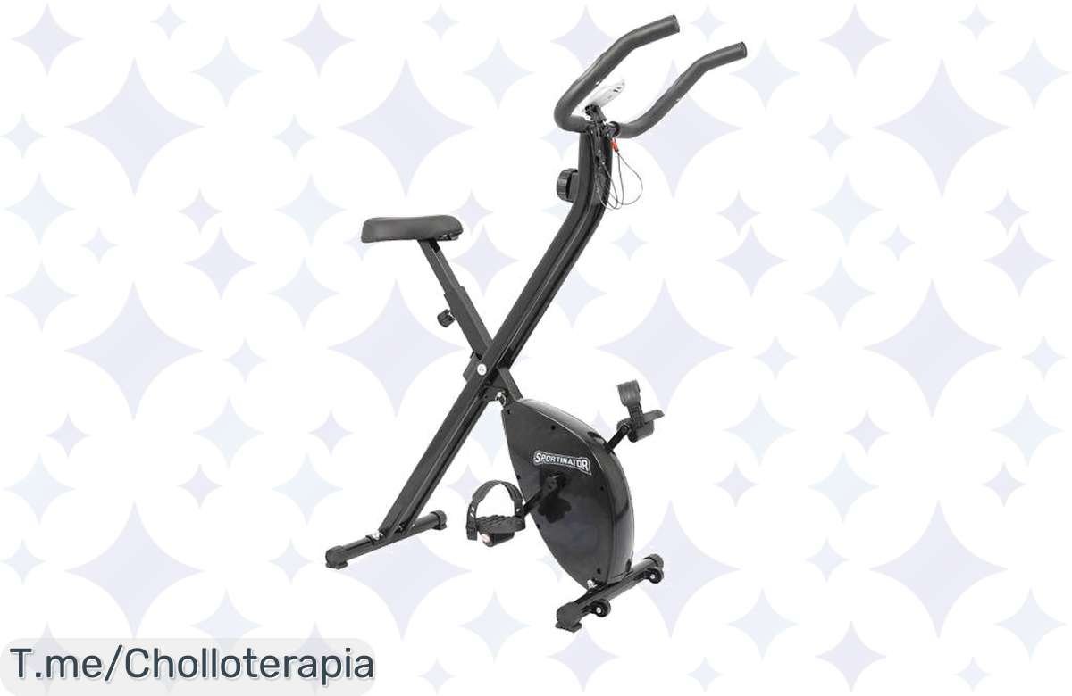 Transforma tu hogar en un gimnasio con la Sportinator Bicicleta Estática Plegable, ideal para cuidar tu salud. ¡Aprovecha este super chollo y mejora hoy mismo!