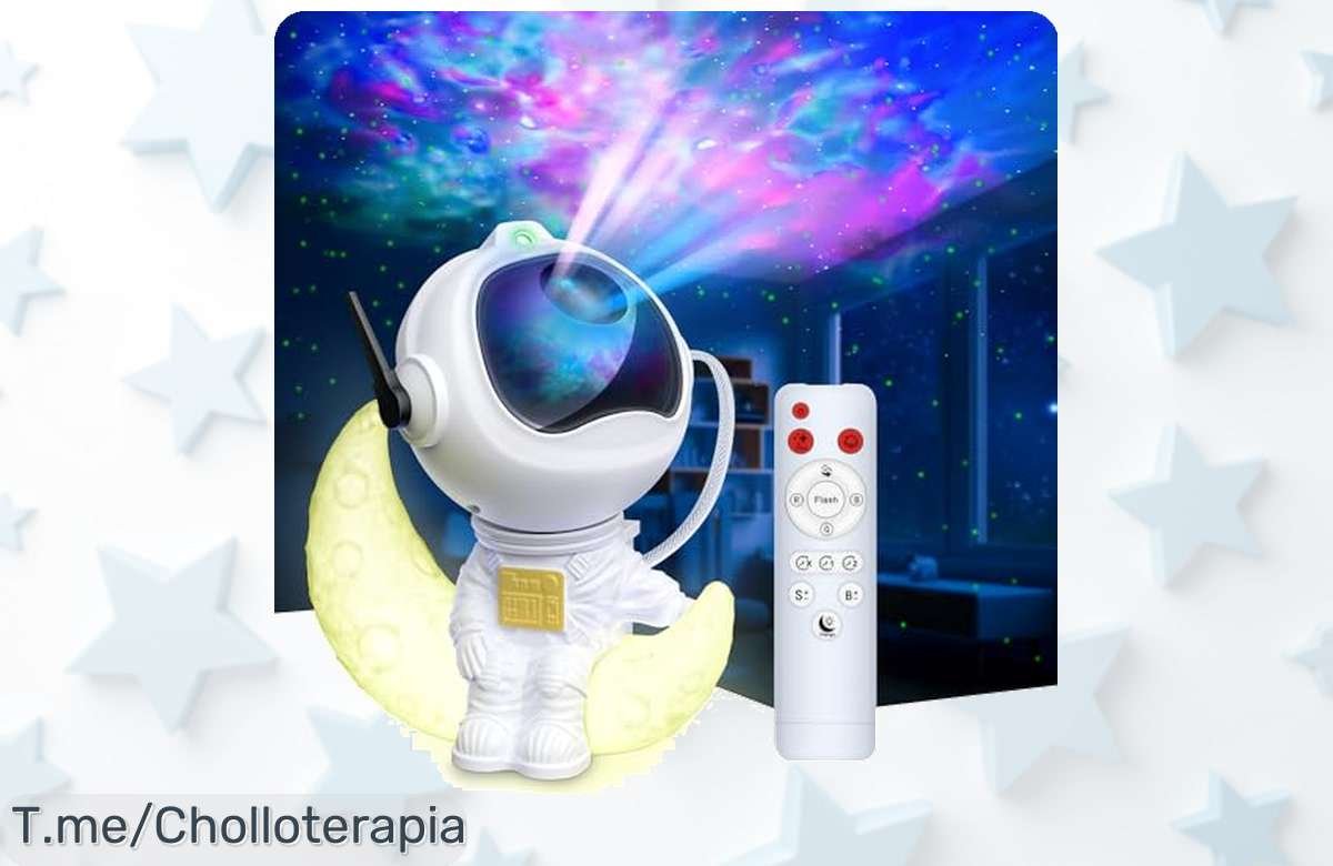 Transforma tu hogar en un universo mágico con el proyector de estrellas, disfruta de 9 modos y consigue un descuentazo nunca visto, ¡compra ya antes que se acabe!