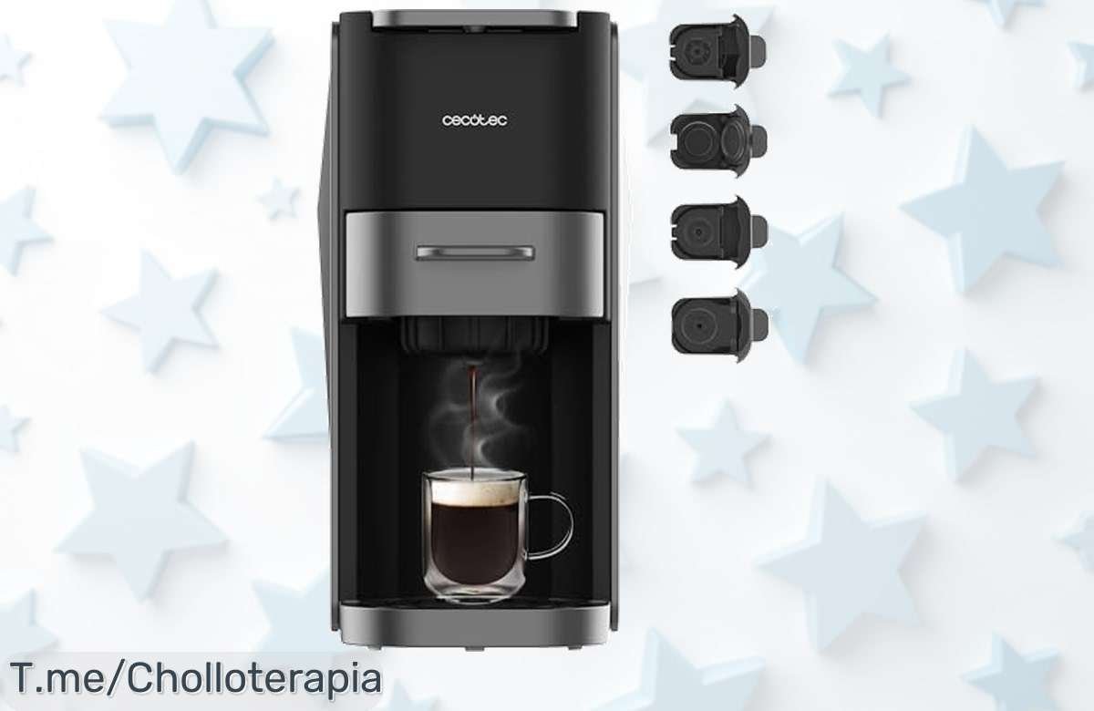 Transforma tu hogar en una cafetería de lujo con la Cecotec Cafetera Compacta FreeStyle, ¡siente el sabor barista a un precio loco! Oferta limitada, no te quedes sin ella.