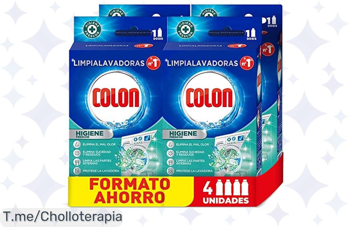 Transforma tu lavadora con nuestro limpiador revolucionario, que elimina los malos olores y residuos. ¡No te pierdas este super chollo por tiempo limitado!