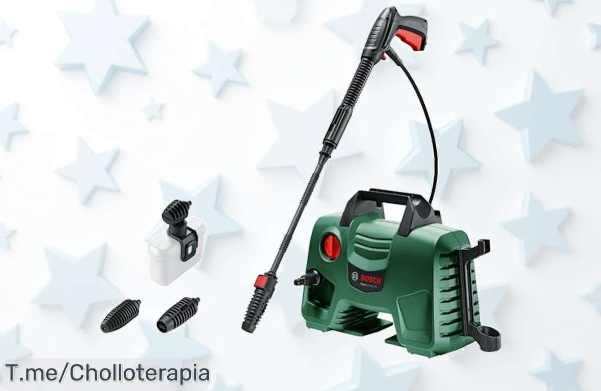 Transforma tu limpieza con la Hidrolimpiadora Bosch: potencia y comodidad de forma fácil. Aprovecha este ofertón único antes que se agote, ¡tu hogar te lo pedirá!