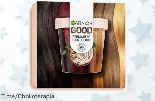 Transforma tu look con Garnier Good: ¡despídete de las canas y disfruta 8 semanas de brillo! No pierdas este ofertón único, compra ya antes que se agote