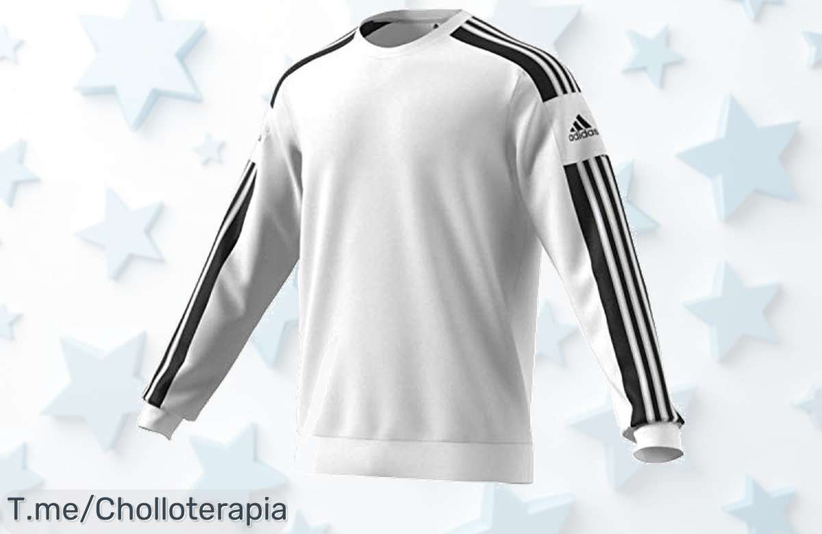 Transforma tu look con la camiseta de manga larga adidas Squadra 21, suave como un abrazo y a precio loco. ¡Aprovecha este ofertón antes que se acabe!