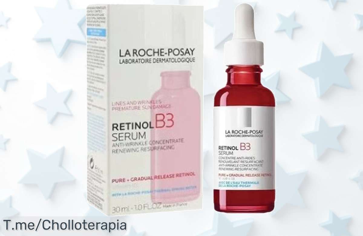 Transforma tu piel con el RetinolB3 de La Roche-Posay: ¡una suavidad y luminosidad que nunca has visto! Aprovecha este ofertón único, compra ya antes de que se agote.