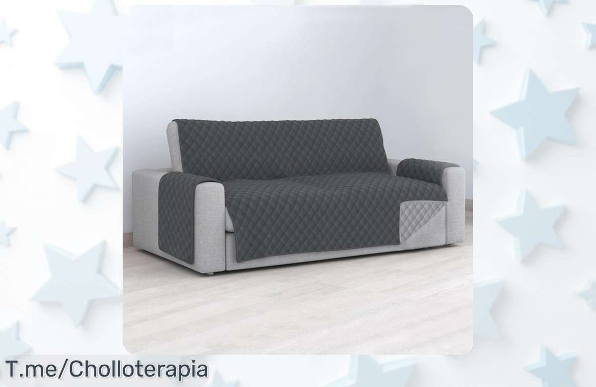 Transforma tu sala con la funda reversible más chula del mercado: comodidad y estilo al instante. Aprovecha este ofertón que vuela, ¡compra ya antes de que se agote!