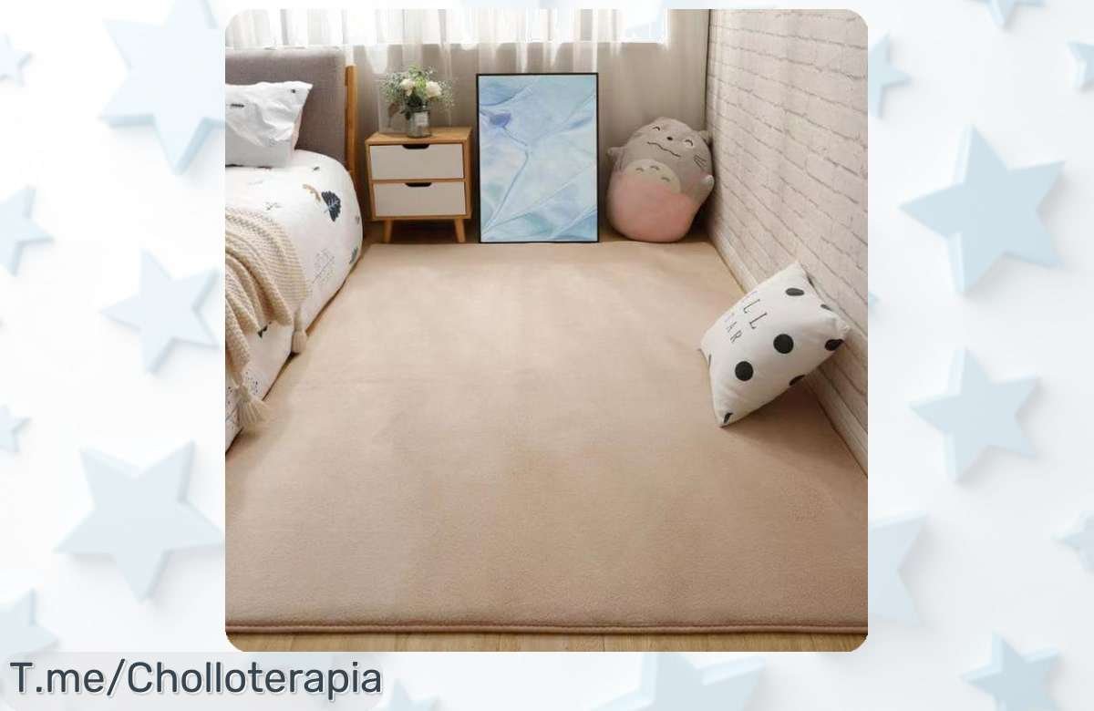 Transforma tu salón con nuestra alfombra grande moderna, super suave y mullida que invita a la relajación. Aprovecha este ofertón limitado y compra ahora para un hogar acogedor.