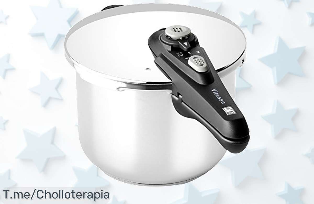Transforma tus comidas con la olla de presión rápida que cocina al instante y asegura calidad en cada bocado. ¡No te pierdas este ofertón exclusivo, compra ya!