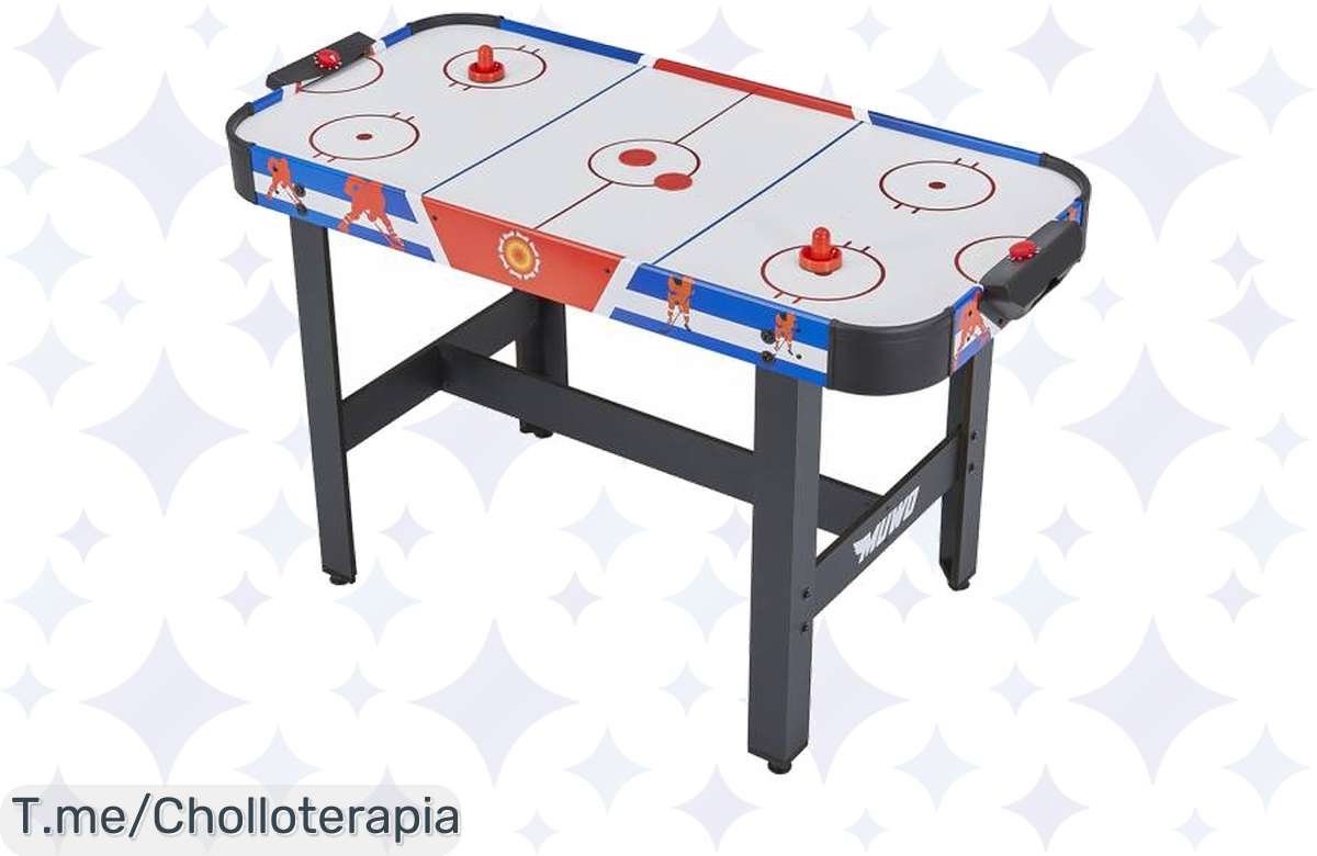 Transforma tus días en batallas épicas con la MUWO Game On Mesa Air Hockey, un super chollo de diversión al instante que no puedes dejar escapar. ¡Compra ya antes de que se agote!